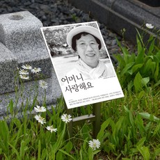 마리핸즈 야외잔디장 수목장위패 자연장 추모공원사진 수목장사진, 1개