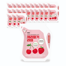 비락 체리딸기 라떼우유, 110ml, 72개