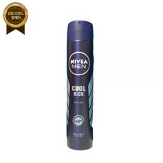 니베아 남성용 데오드란트 스프레이 쿨 킥 200ml