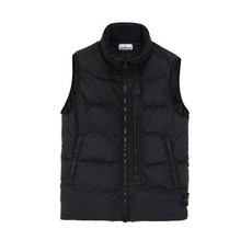 [스톤아일랜드] 크링클 랩스 다운 패딩 조끼 (블랙) G0123