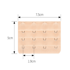 브래지어 4단 후크 속옷 브라연장후크 - 원더브라연장후크