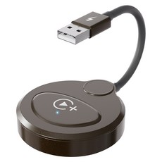 Carplay 무선 비디오 어댑터 플러그 앤 플레이 USB 동글 변환기 iPhone과 호환 가능, Apple carplay 용 비디오 차량용 어댑터