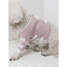 강아지 고양이 휠체어 마비 보조 불도그 후 뒷다리 장애 차 받침대 다리 부러진 크기, 01 K018 왼쪽 뒷다리 블랙 싱글, 01 S 스몰