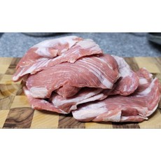 VALLEYPORK 국내산 한돈 특수부위 가브리살 (냉장) 500g 1개, 구이용 1cm