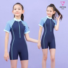 주니어여아집업래쉬가드