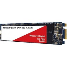 Western Digital 2TB WD Red SA500 NAS 3D NAND 내장 SSD 솔리드 스테이트 드라이브 SATA III 6Gbs 2.57mm 최대 560MBs W, M.2 2280 SSD_2TB - nas용하드