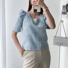 트위드블라우스