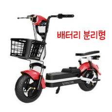 MSTHE 전동 스쿠터 전기 자전거 충...