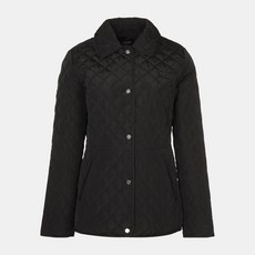 로렌랄프로렌 여성용 코듀로이 퀼팅 자켓 블랙 84240