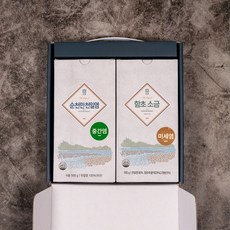 순꽃 미가선물세트 1호, 104호(함초소금1p천일염1p), 3세트