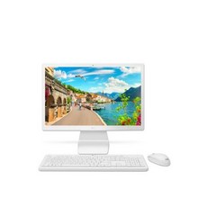 LG전자 일체형 PC 퓨어 화이트 22V280-L710K (셀러론-N4120 54.6cm WIN10 Pro RAM 4GB SSD 128GB), 기본형