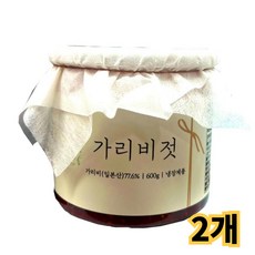 코스트코 밥상위의 오일장 가리비젓 일반박스 발송 /냉장 밥도둑 반찬 간편식사, 2개, 600g