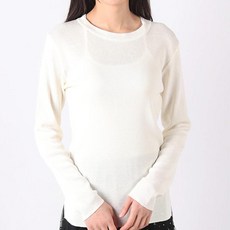 여름 가을 긴팔 데일리 여자라운드기본니트티 1934