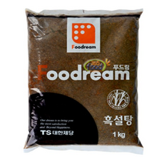 대한제당 푸드림 흑설탕 1kg, 3개