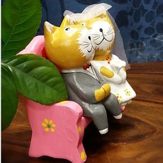신랑신부피규어