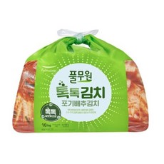 풀무원 톡톡 포기김치 10kg, 톡톡 포기김치 (10kg)