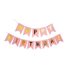멀티 테마 베이비 샤워 생일 축하 배너 첫 번째 파티 장식 사진 부스 헌팅 화환 깃발, As Show, Color-D, 1개