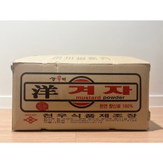 천우 강신미 양겨자 200g 50개 1박스