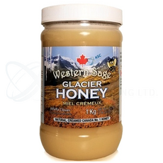 웨스턴세이지 캐나다 석청 빙하 꿀 허니 1kg+정품보증서 캐나다 직배송, 1통, 1KG