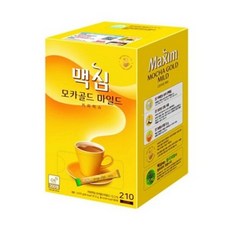 맥심 모카골드 커피믹스 210T, 210개입, 1개, 12g