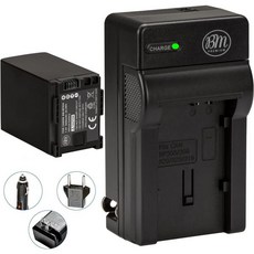 BM BP-828 배터리 충전기 Canon VIXIA HF G50 G60 G70 XA40, 1개