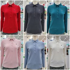 마코 모다남양주 여성 심플기본에리 티셔츠 MMW4TS910