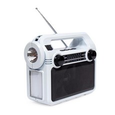 [아임커머스] 코비 LED 손전등 라디오 블루투스 스피커 CRF-35B