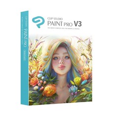 CLIP STUDIO PAINT PRO Ver.2 한글 라이선스 클립스튜디오 페인트 프로 최신버젼, 단품