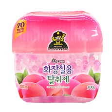 산도깨비 화장실용 탈취제 피치 300g X 1개