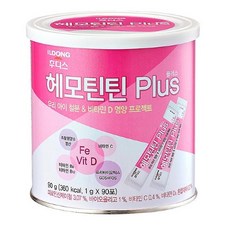 일동후디스 헤모틴틴 플러스 90g (1gx90포) 1캔, 선택완료, 단품없음