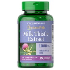 퓨리탄프라이드 밀크시슬 180소프트젤 (3개 배송) / Puritans Pride Milk Thistle, 3개, 180정