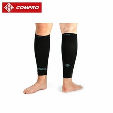 Compro 종아리 압박기능 카프 슬리브 콤프레션, 블랙 C3, 1개