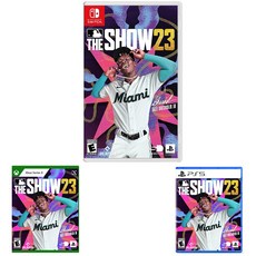 MLB The Show 23 Nintendo Switch/XBOX/PS5 4/엠엘비 더 쇼 닌텐도 스위치/엑스박스/플레이스테이션 5 4