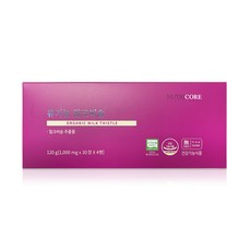 뉴트리코어 유기농 밀크씨슬 1000mg x 30정 x 4병 /정품, 상세페이지 참조, 상세페이지 참조