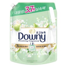다우니 향수 초고농축 섬유유연제 프리지아 앤 페어 리필, 2.6L, 1개