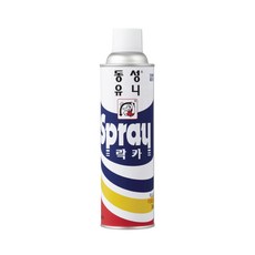 동성유니락카 백색락카 유광 스프레이페인트 백색라카, 1개, 화이트, 420ml