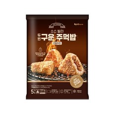 [교촌] 구운주먹밥 간장치킨 5개입 500g, 1팩