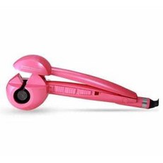 유럽직배 아이언 컬링 lcd 망치고데기 봉고데기 미라컬 헤어 블랙, 베이직 핑크