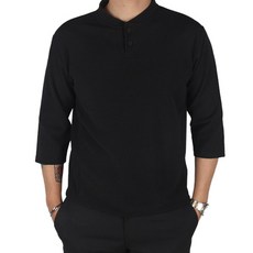 hooristyle 男式 Neo Henry 領 7 短袖襯衫