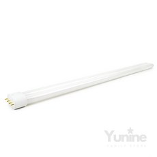 YUNS 형광등 FPL 55W 조명제품, 전구색(오렌지색), 1개