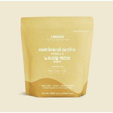  유사나 뉴트리밀 액티브 바닐라맛 840g, 1개 