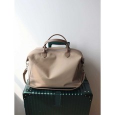 원더풀월드 2회 김남주 베이지캔버스소가죽숄더백 은수현캐주얼가방