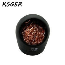 389385 / KSGER 599B 솔더 팁 클리너 와이어 메쉬 HAKKO FX-951 솔더링 스테이션 FM2028 용 워터리스 클린 솔더링 건, 단일상품