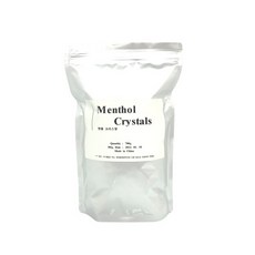 천연 멘톨 크리스탈 Menthol Crystal 자연산 박하뇌 화장품원료 700g - 멘톨1kg