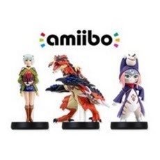 닌텐도 스위치 몬스터헌터 스토리즈 2 파멸의 날개 amiibo(아미보) 3종 세트 (파멸의 레우스 츠키노 에나), 1개