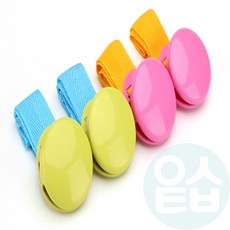 유모차 담요 고정집게 이불클립, 1유모차클립2P-핑크, 2개