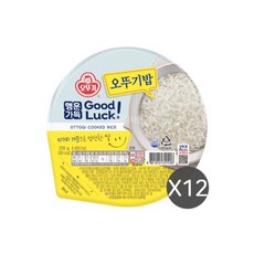 오뚜기 밥 12개 210g 즉석밥