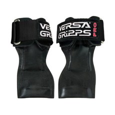 베르사 그립 프로 어센틱 블랙 트레이닝 파워그립 헬스스트랩 VERSA GRIPPS PRO, 1개