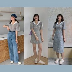 봄 여성 빅사이즈원피스 루즈핏 오버 77원피스 볼드한 플라워 원피스 여춘추 2020년 통통mm해당 속 롱 통