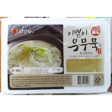 아리랑식품 아리랑 이쁜이 우무채 우무묵채 400g 24개 이강산닷컴